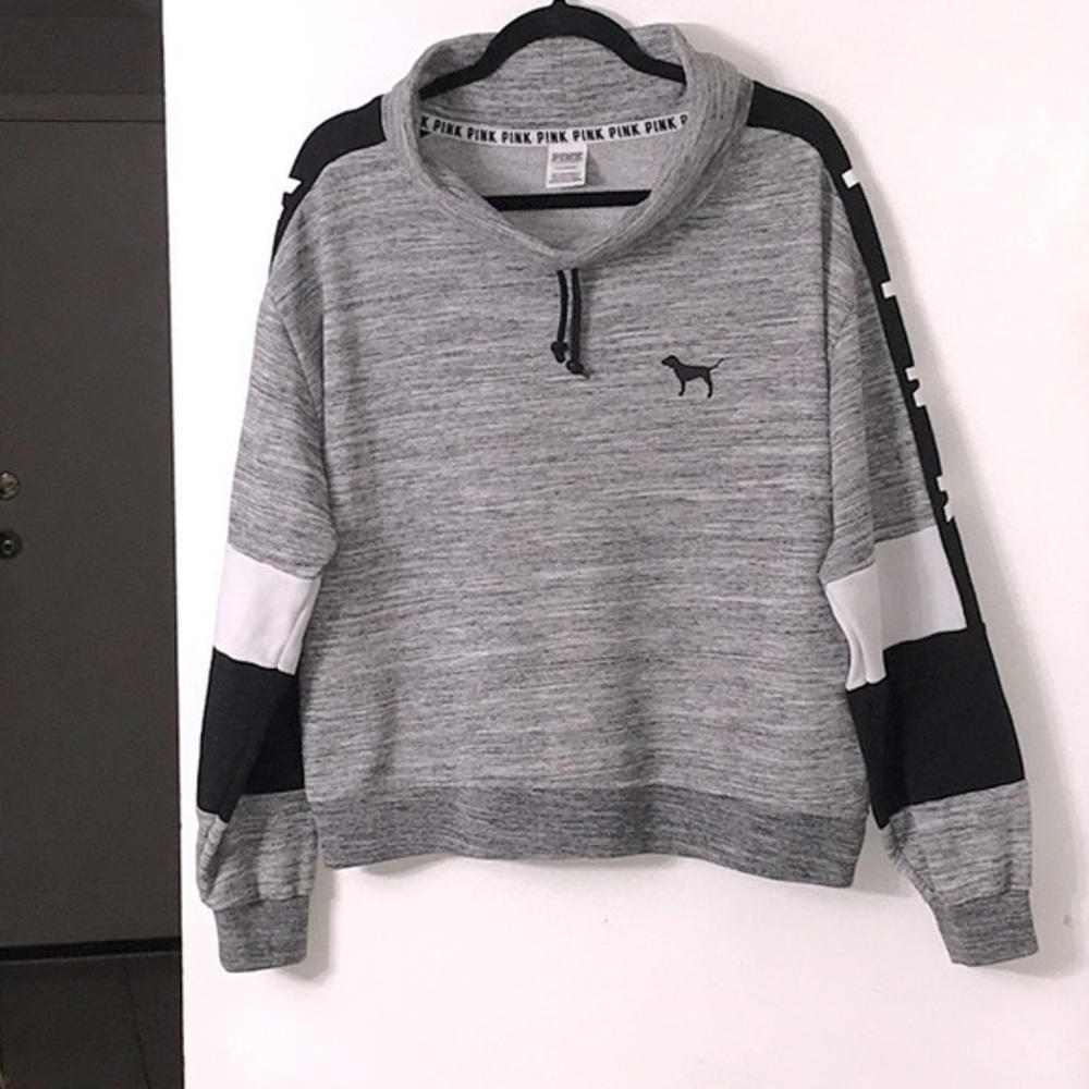 Victoria Secrets Pink Streetwear, exercise, cooldown Comfy Cool Sweatshirt Lge